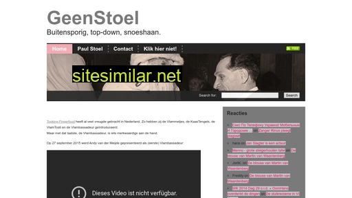 geenstoel.nl alternative sites