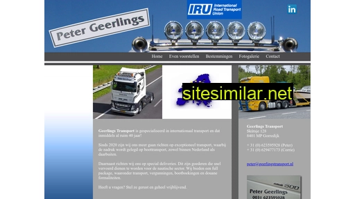 geerlingstransport.nl alternative sites