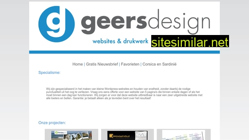 geersdesign.nl alternative sites