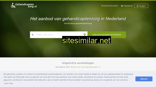 gehandicapten-zorg.nl alternative sites