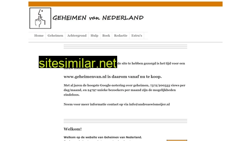 geheimenvan.nl alternative sites