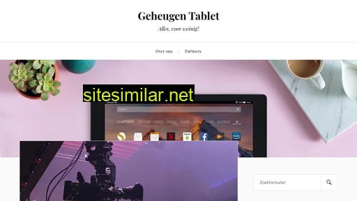 Geheugen-tablet similar sites