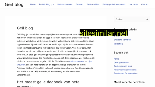 geilblog.nl alternative sites