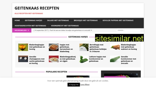 geitenkaasrecepten.nl alternative sites