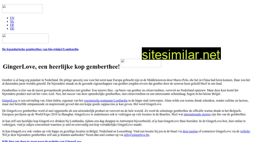 gemberthee.nl alternative sites