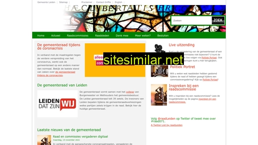 gemeenteraad.leiden.nl alternative sites