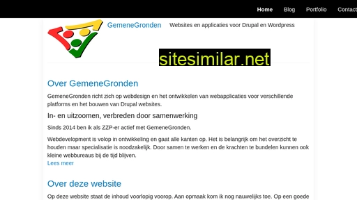 gemenegronden.nl alternative sites