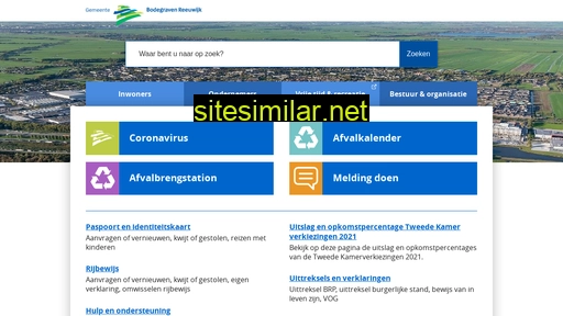 gemeente.bodegraven-reeuwijk.nl alternative sites