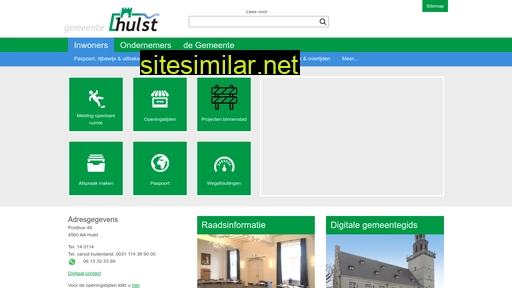 gemeentehulst.nl alternative sites