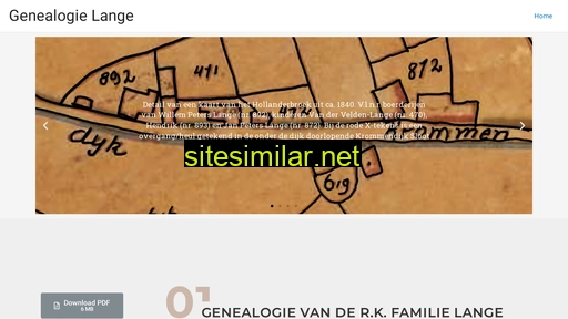 genealogie-lange.nl alternative sites