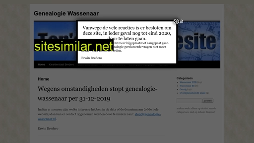 genealogie-wassenaar.nl alternative sites