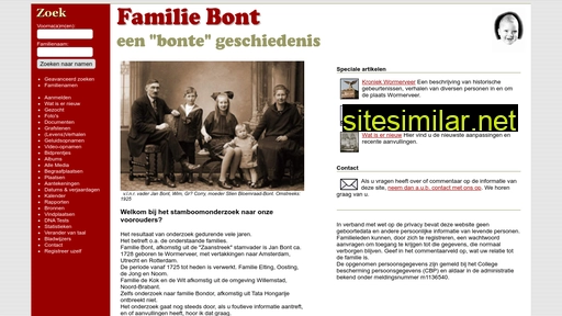 genealogiebont.nl alternative sites