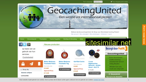 Geocachingunited similar sites