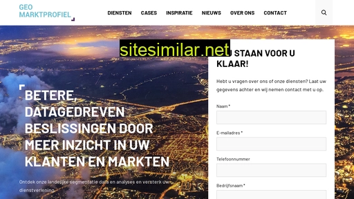 geomarktprofiel.nl alternative sites