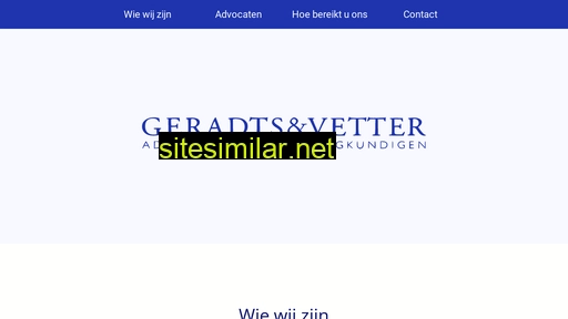 geradtsvetter.nl alternative sites
