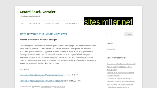 gerardrasch.nl alternative sites