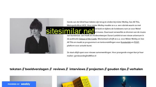 gerdavandeglind.nl alternative sites