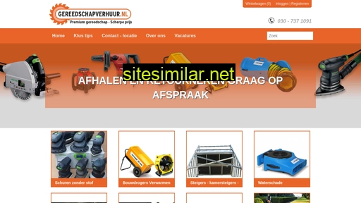 gereedschapverhuur.nl alternative sites