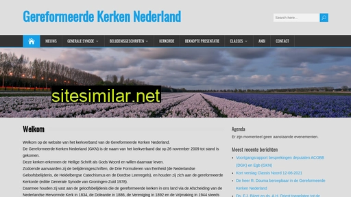gereformeerdekerkennederland.nl alternative sites