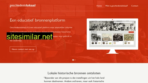 geschiedenislokaal.nl alternative sites