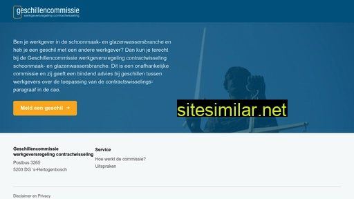 geschillencommissiecontractswisseling.nl alternative sites