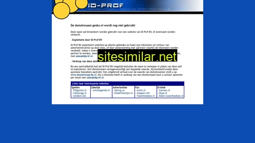 gesko.nl alternative sites