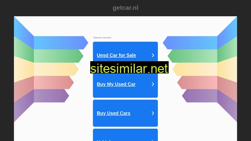 Getcar similar sites