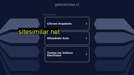 getsvehicles.nl alternative sites