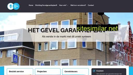 gevelgarantieplan.nl alternative sites