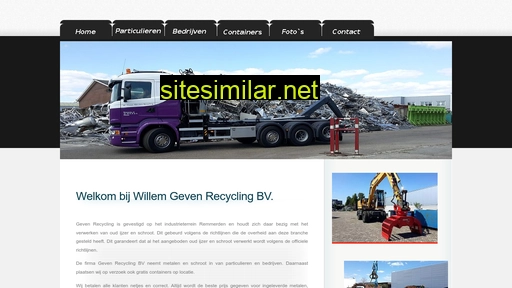 geven-recycling.nl alternative sites