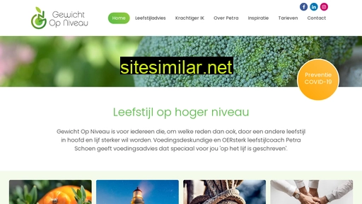 gewichtopniveau.nl alternative sites
