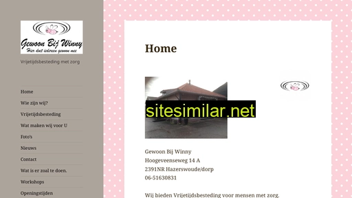 gewoonbijwinny.nl alternative sites