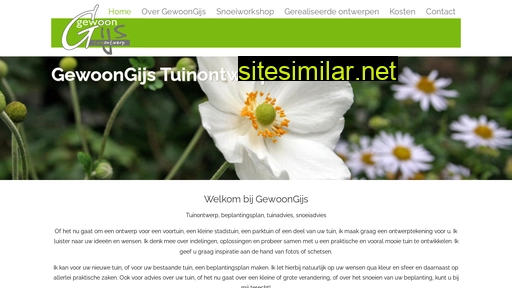 gewoongijs.nl alternative sites