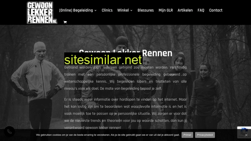 gewoonlekkerrennen.nl alternative sites