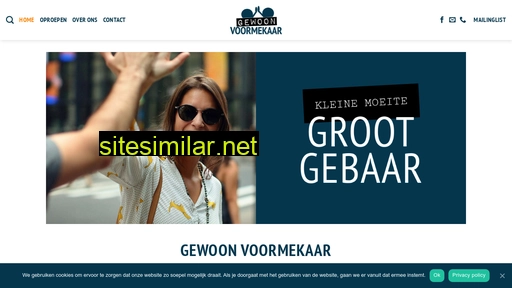 gewoonvoormekaar.nl alternative sites
