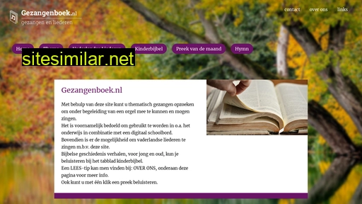 gezangenboek.nl alternative sites