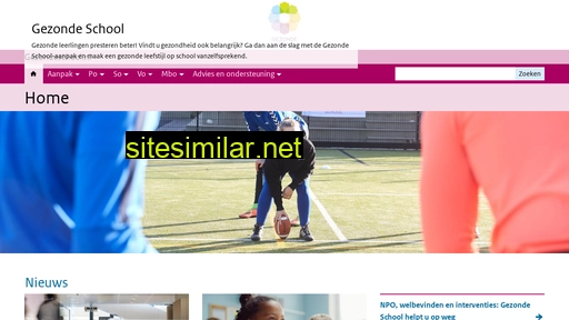gezondeschool.nl alternative sites