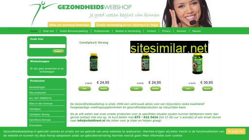 gezondheidswebshop.nl alternative sites