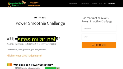 gezond-en-slank.nl alternative sites