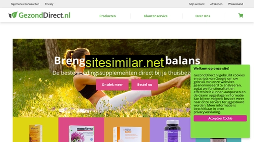 gezonddirect.nl alternative sites