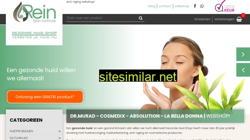 gezonde-huid-shop.nl alternative sites
