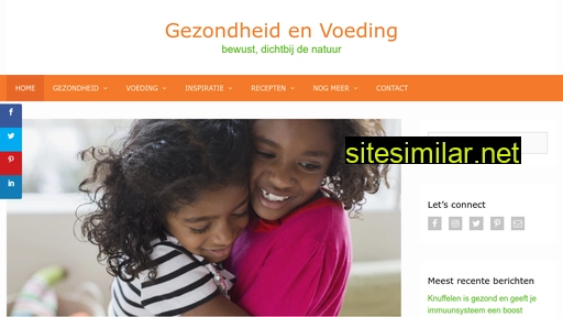 gezondheidenvoeding.nl alternative sites