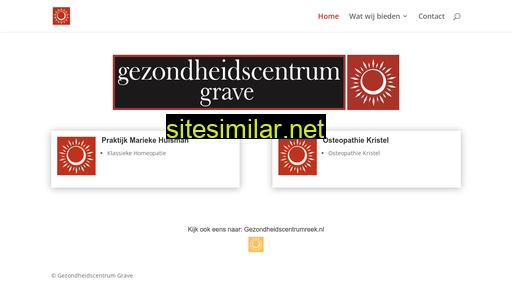 gezondheidscentrum-grave.nl alternative sites