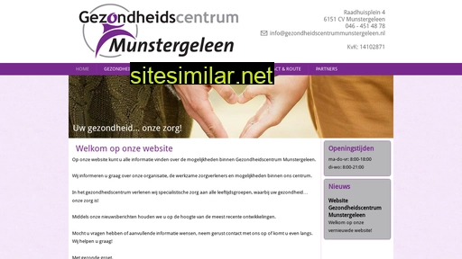 gezondheidscentrummunstergeleen.nl alternative sites
