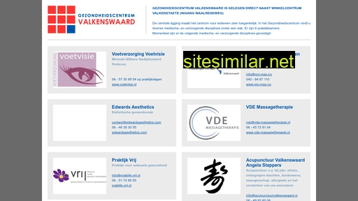 gezondheidscentrumvalkenswaard.nl alternative sites