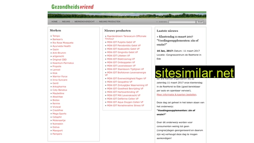 gezondheidsvriend.nl alternative sites