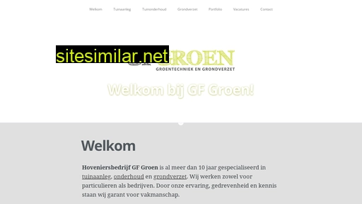 gfgroen.nl alternative sites