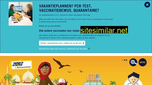 ggdreisvaccinaties.nl alternative sites