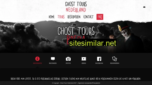 Ghosttoursbreda similar sites