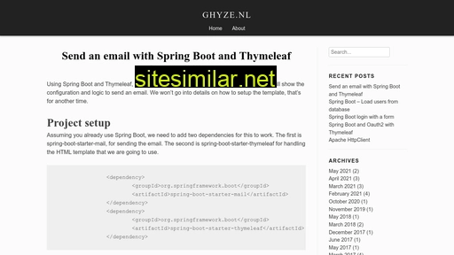 ghyze.nl alternative sites